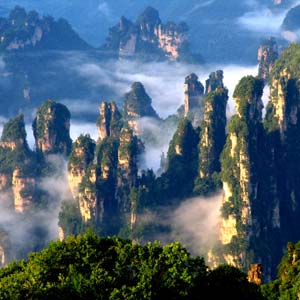 單獨(dú)成團(tuán)K線：（夏日激情）張家界、天子山、寶峰湖、猛洞河漂流三晚四日游